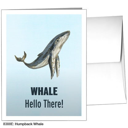 Humpback Whale, Greeting Card (8388E), A2, printedcanvas.com