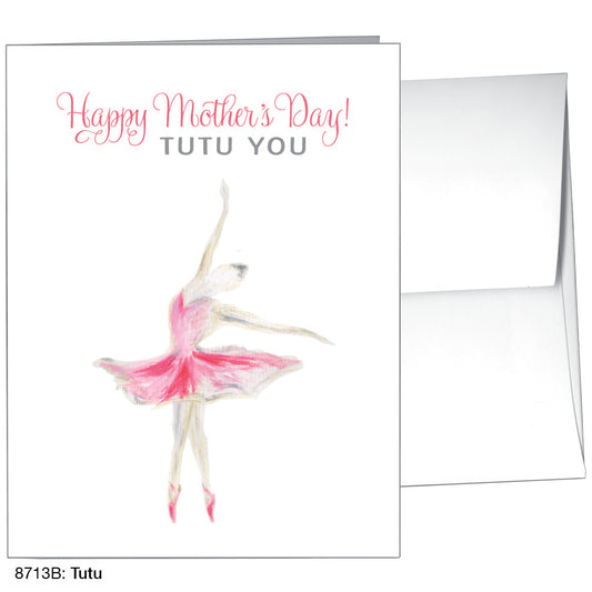Tutu, Greeting Card (8713B), A2, printedcanvas.com