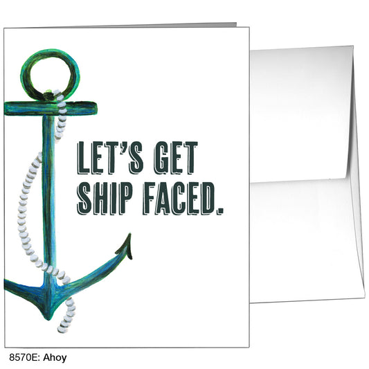 Ahoy, Greeting Card (8570E), A2, printedcanvas.com