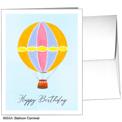 Balloon Carnival, Greeting Card (8655A), A2 Card, www.printedcanvas.com