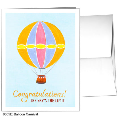 Balloon Carnival, Greeting Card (8655E), A2 Card, printedcanvas.com
