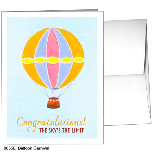 Balloon Carnival, Greeting Card (8655E), A2, printedcanvas.com