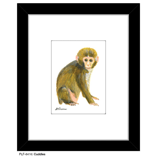 Cuddles Monkey, Print (#8416) - Printed Canvas