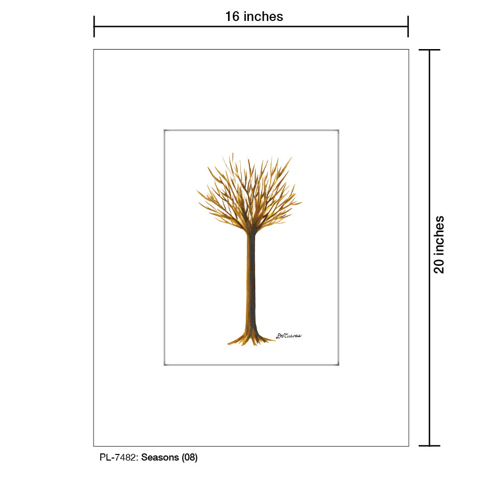 Seasons 08 - Winter, Print (#7482) - Printed Canvas