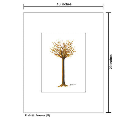 Seasons 08 - Winter, Print (#7482) - Printed Canvas