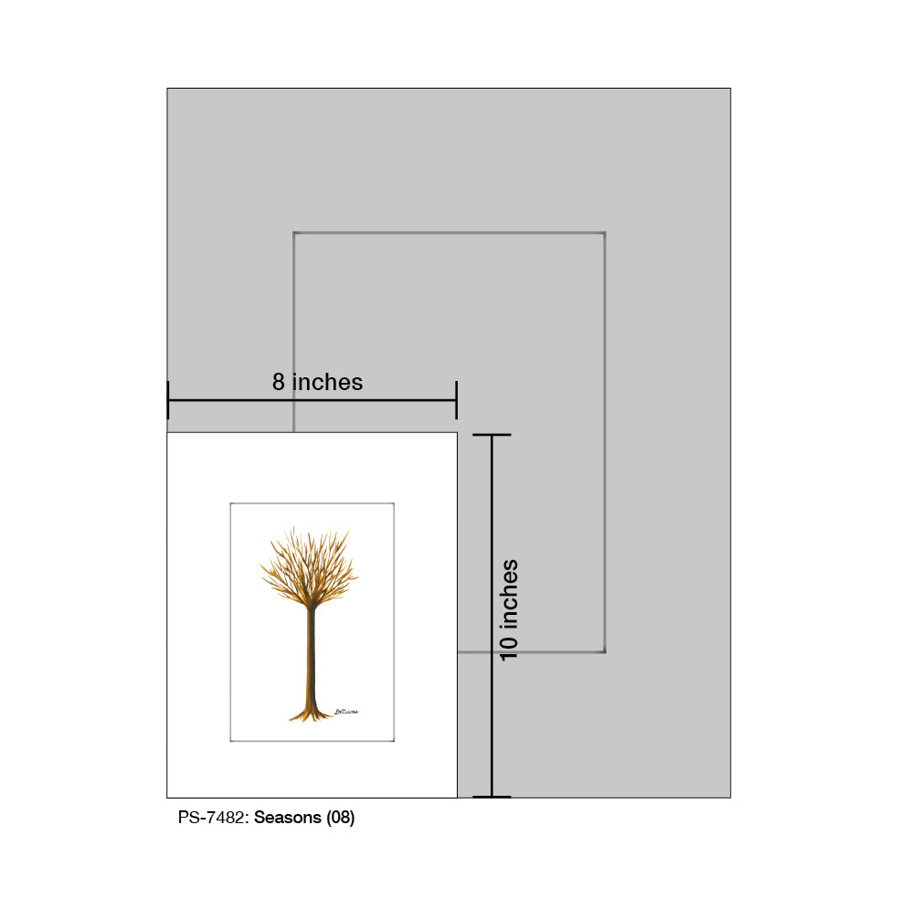 Seasons 08 - Winter, Print (#7482) - Printed Canvas
