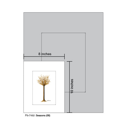Seasons 08 - Winter, Print (#7482) - Printed Canvas