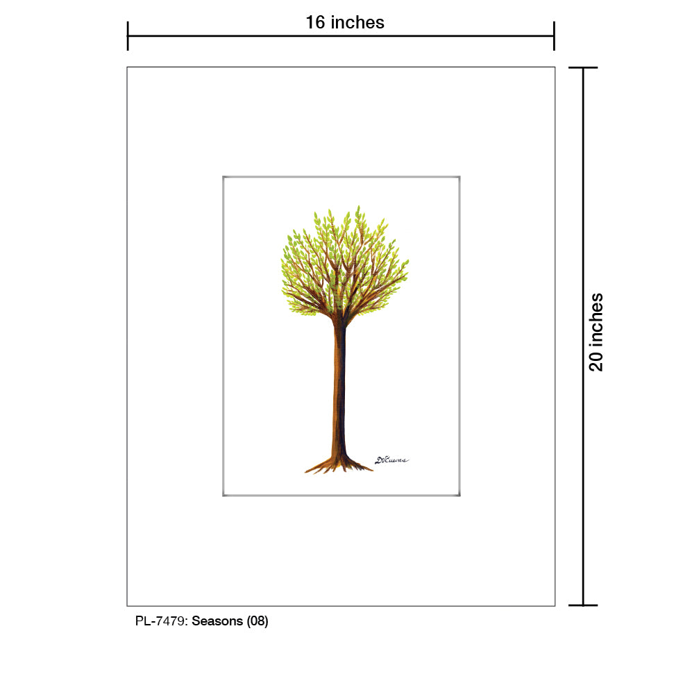 Seasons 08 - Spring, Print (#7479) - Printed Canvas