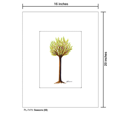 Seasons 08 - Spring, Print (#7479) - Printed Canvas
