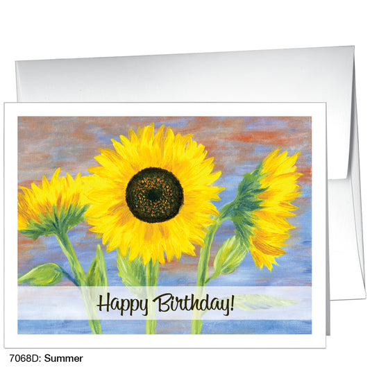 Summer, Greeting Card (7068D), A2, printedcanvas.com