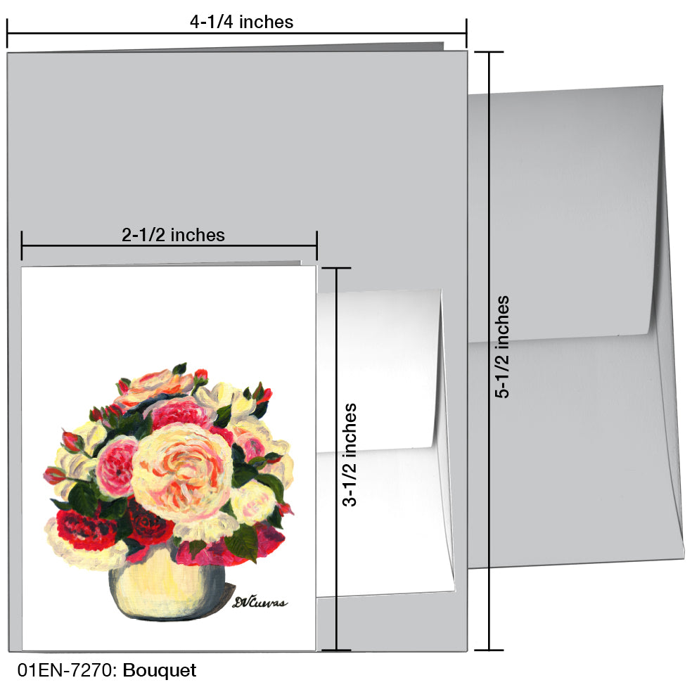 Bouquet, Greeting Card (7270), Enclosure, printedcanvas.com