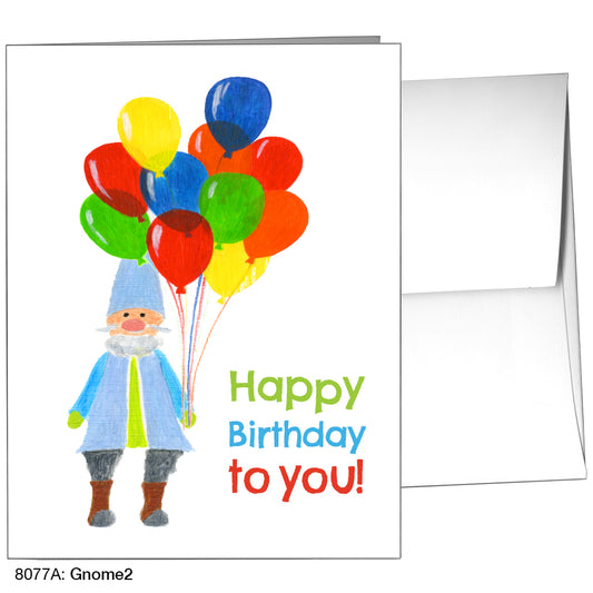 Gnome2, Greeting Card (8077A), A2, printedcanvas.com