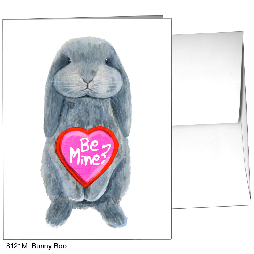 Bunny Boo, Greeting Card (8121M), A2, printedcanvas.com