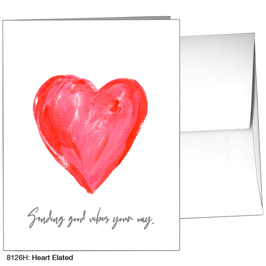 Heart Elated, Greeting Card (8126H), A2, printedcanvas.com