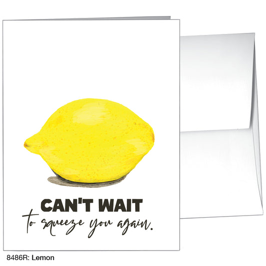 Lemon, Greeting Card (8486R), A2, printedcanvas.com
