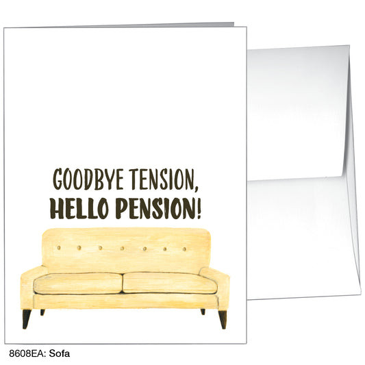Sofa, Greeting Card (8608EA), A2, printedcanvas.com