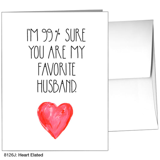 Heart Elated, Greeting Card (8126J), A2, printedcanvas.com