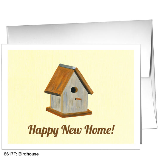 Birdhouse, Greeting Card (8617F), A2 Card Front, www.printedcanvas.com