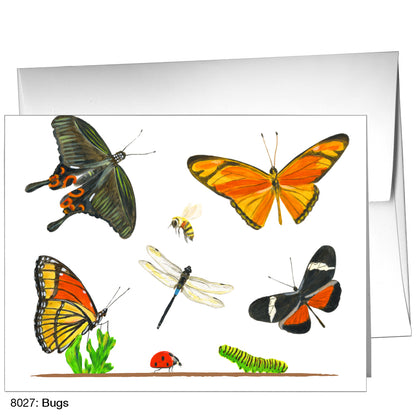 Bugs, Greeting Card (8027), A2, printedcanvas.com