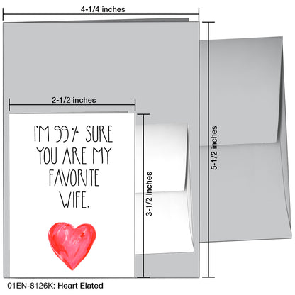 Heart Elated, Greeting Card (8126K), Enclosure, printedcanvas.com