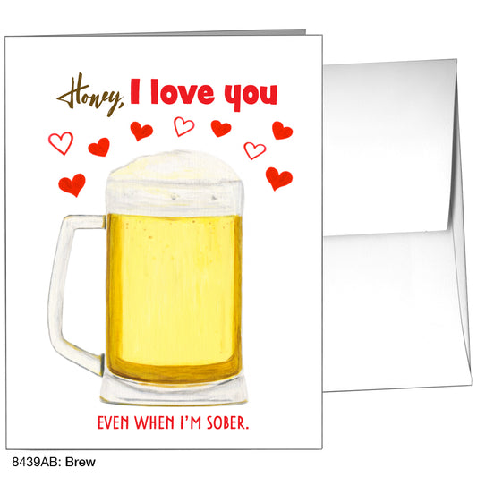 Brew, Greeting Card (8439AB), A2, printedcanvas.com