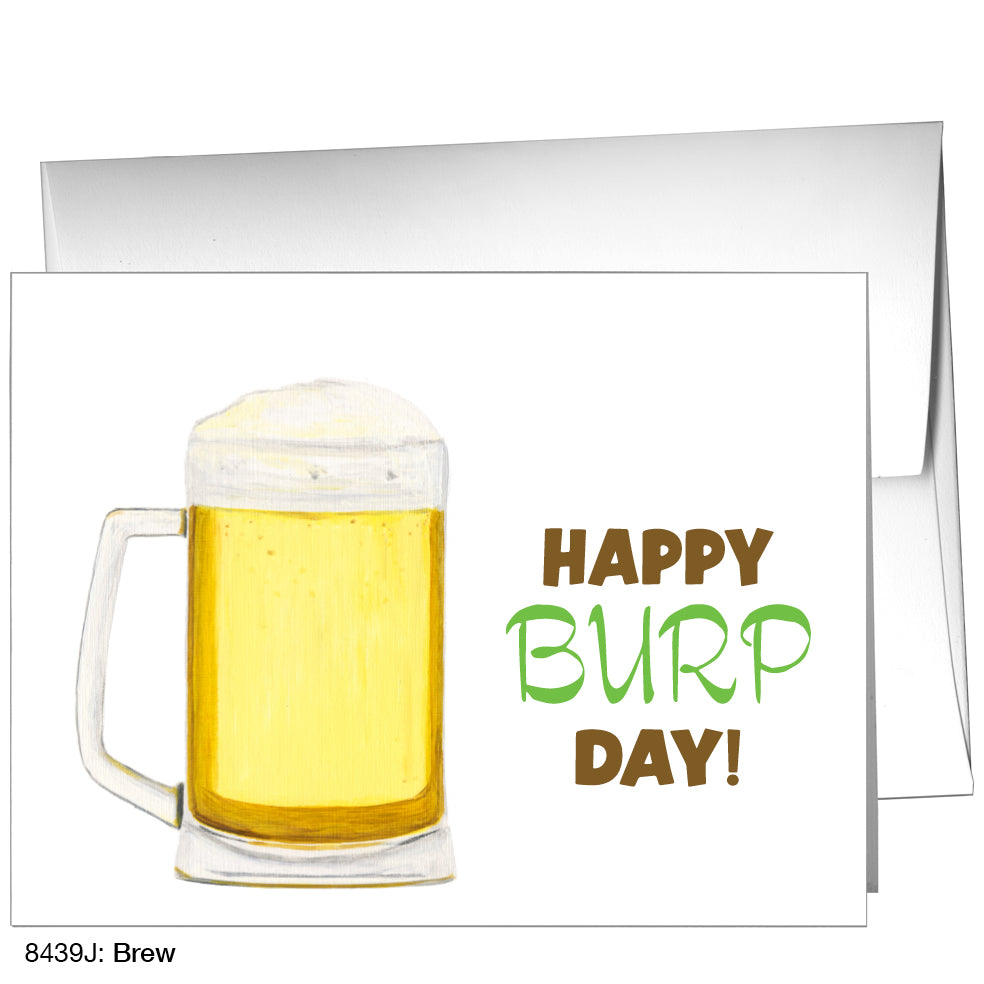Brew, Greeting Card (8439J), A2, printedcanvas.com