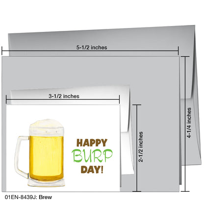 Brew, Greeting Card (8439J), Enclosure, printedcanvas.com