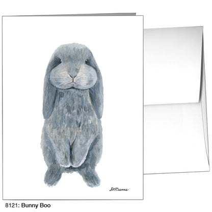 Bunny Boo, Greeting Card (8121A), A2 Card Front, www.printedcanvas.com