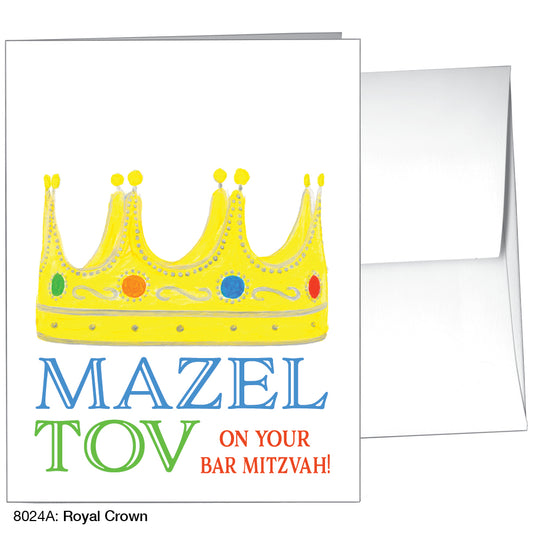 Royal Crown, Greeting Card (8024A), A2, printedcanvas.com