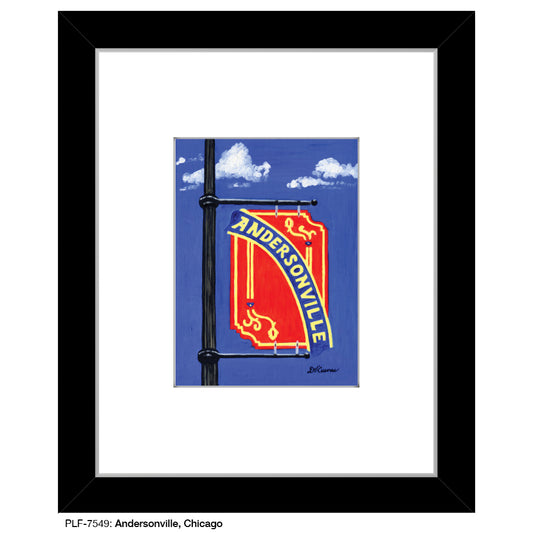 Andersonville, Chicago, Print (#7549) - Printed Canvas