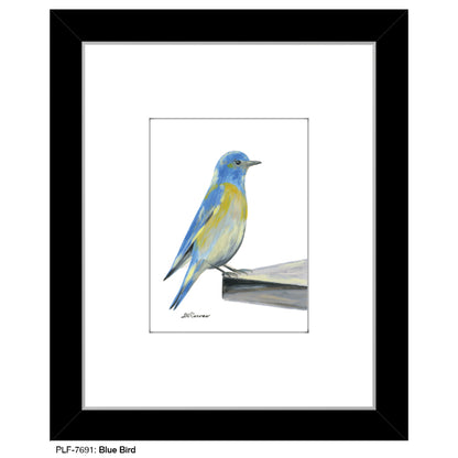 Blue Bird, Print (#7691) - Printed Canvas