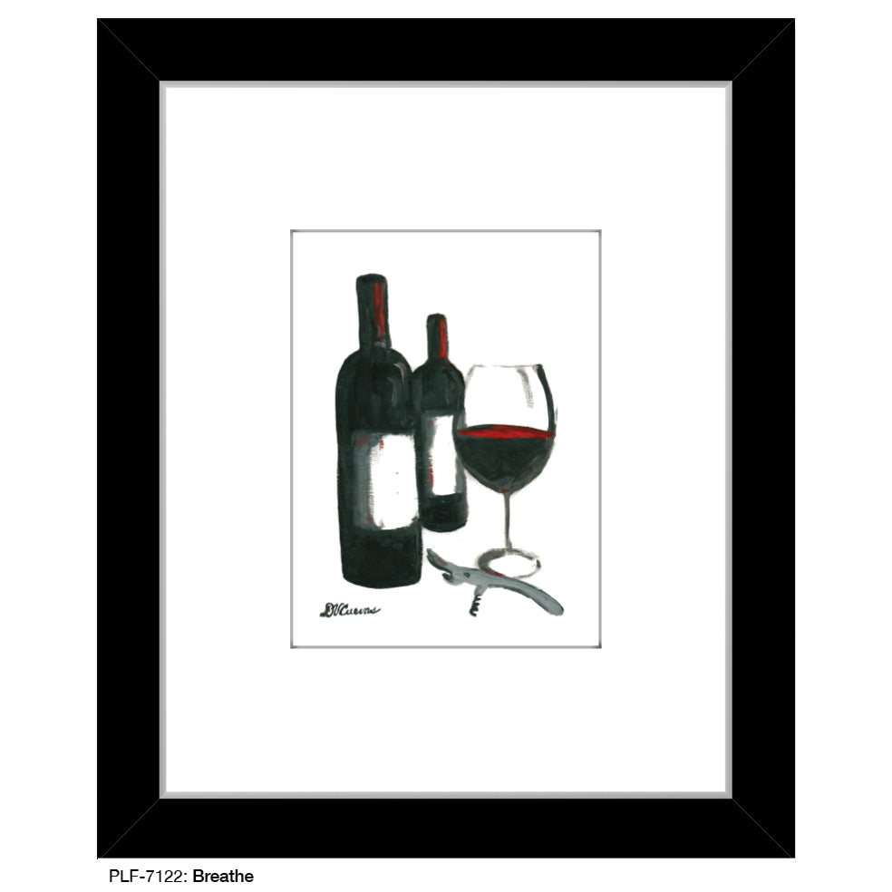 Breathe, Print (#7122) - Printed Canvas