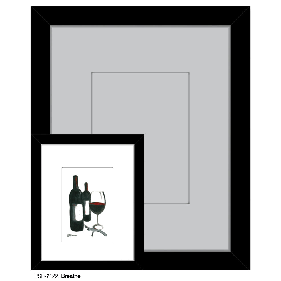 Breathe, Print (#7122) - Printed Canvas