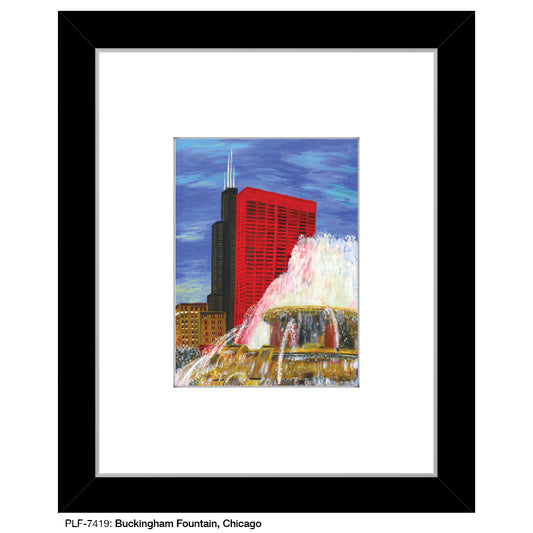 Buckingham Fountain, Chicago, Print (#7419) - Printed Canvas