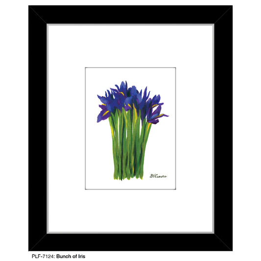 Bunch of Iris, Print (#7124) - Printed Canvas