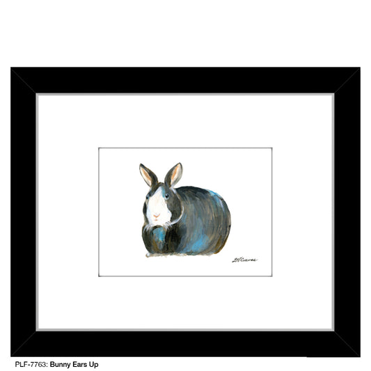 Bunny Ears Up, Print (#7763) - Printed Canvas