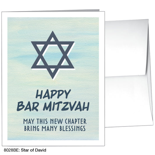 Star of David, Greeting Card (8028BE), A2, printedcanvas.com