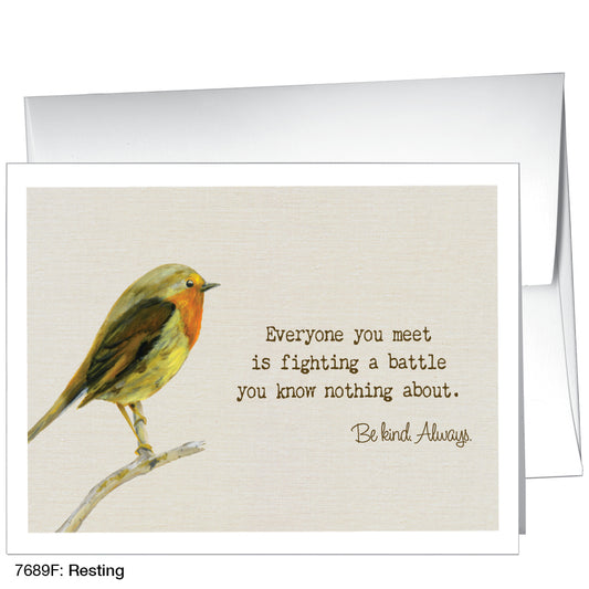 Resting, Greeting Card (7689F), A2, printedcanvas.com