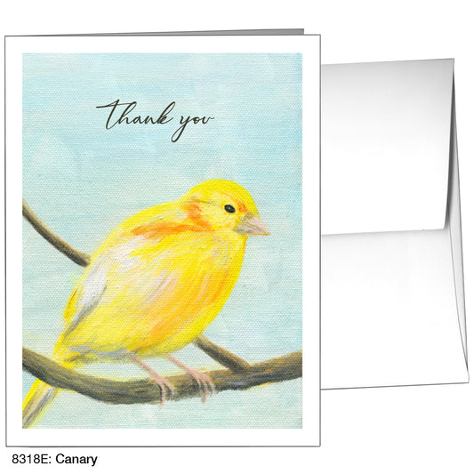 Canary, Greeting Card (8318E), A2, printedcanvas.com
