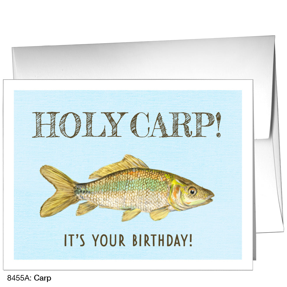 Carp, Greeting Card (8455A), A2, printedcanvas.com