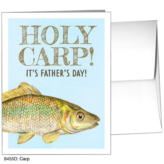 Carp, Greeting Card (8455D), Front, www.printedcanvas.com