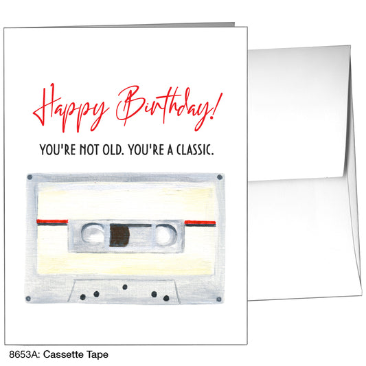 Cassette Tape, Greeting Card (8653A), A2, printedcanvas.com