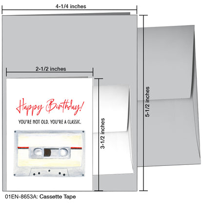 Cassette Tape, Greeting Card (8653A), Enclosure, printedcanvas.com