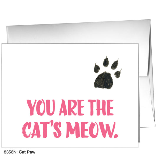 Cat Paw, Greeting Card (8356N), A2, printedcanvas.com