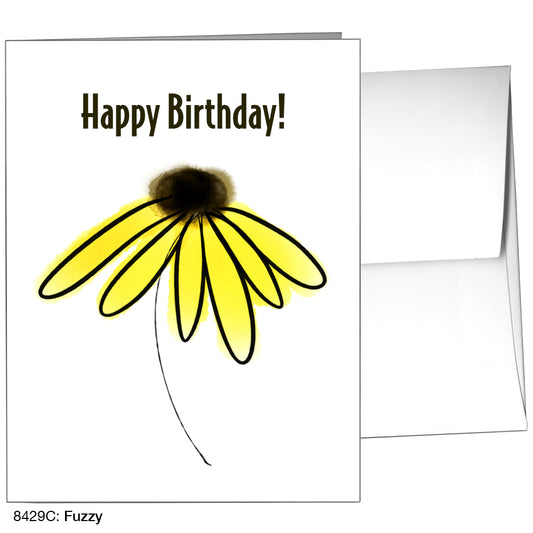 Fuzzy, Greeting Card (8429C), A2 Card Front, www.printedcanvas.com