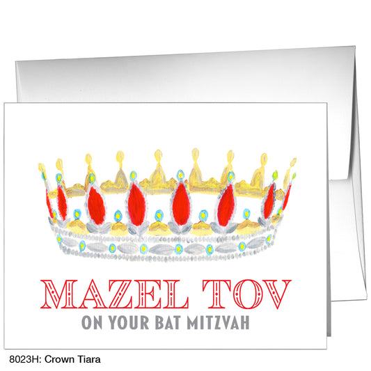 Crown Tiara, Greeting Card (8023H), A2, printedcanvas.com