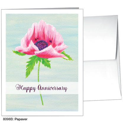 Papaver, Greeting Card (8098B), A2 Card, printedcanvas.com