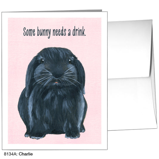 Charlie, Greeting Card (8134A), A2, printedcanvas.com