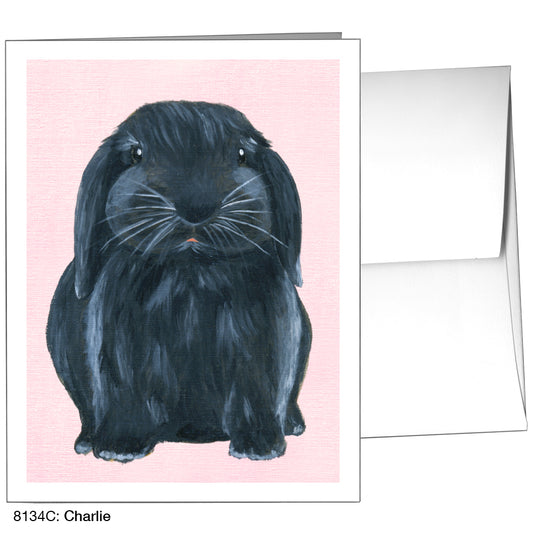 Charlie, Greeting Card (8134C), A2 Card Front, www.printedcanvas.com