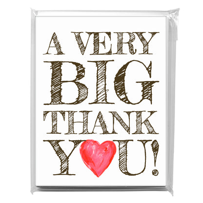 Big, Greeting Card (8053A), A2 8-Pack, printedcanvas.com